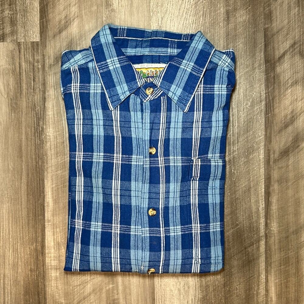Big Creek Clothing Long Sleeve Button Down Shirt - Large